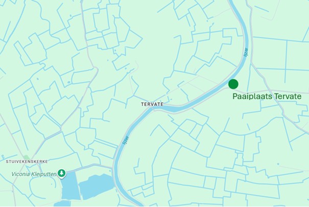 kaart paaiplaats Tervate
