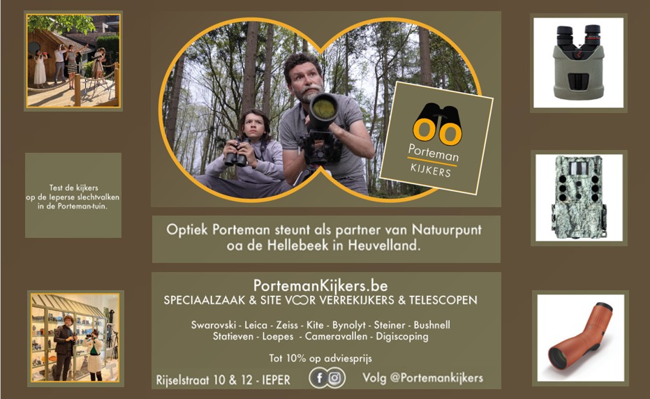 Optiek Porteman advertentie halve pagina mei 2025